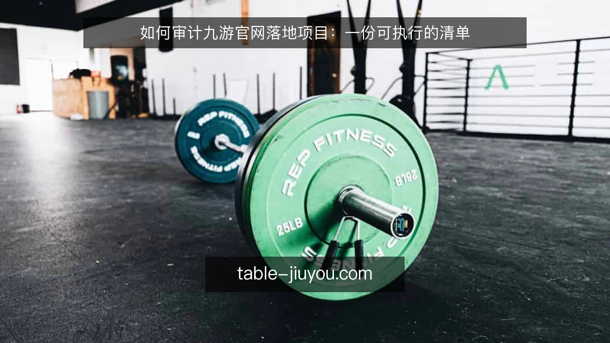 如何审计九游官网落地项目:一份可执行的清单